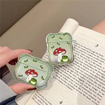 Amazon.com: LALAPOPO Compatible with Airpods Case Frog, Cute Case