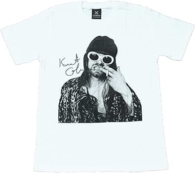 Amazon | (minlada) プリントTシャツ カート・コバーン ニルヴァーナ