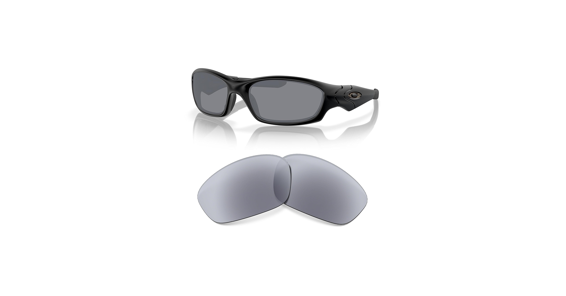 Amazon.com: OAKLEY Original Straight Jacket OO9039 00000261 Black