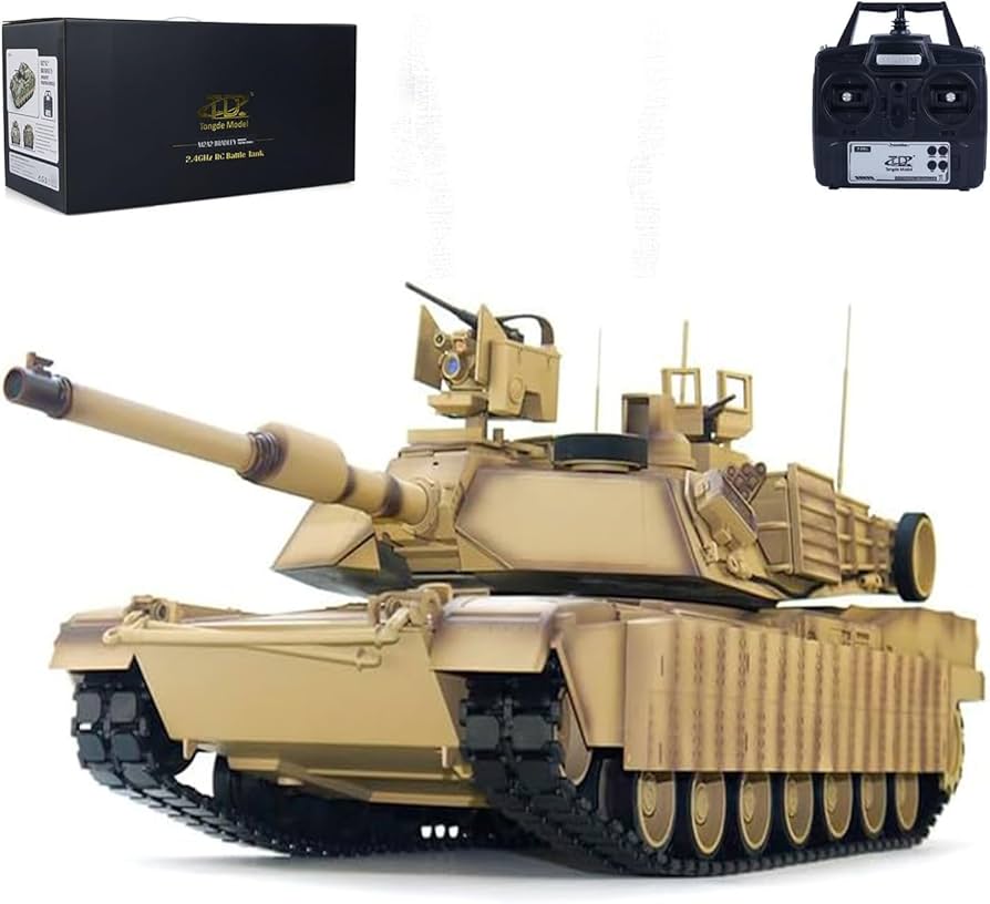 TOUCAN RC HOBBY 1/16 Tongde RC Infrarot Battle Tank M1A2 SEP V2