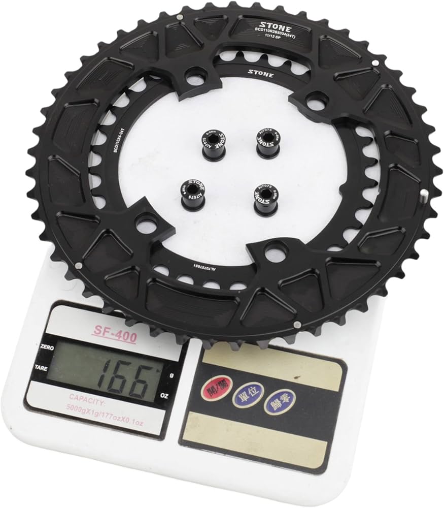 Amazon | Stone 110bcd ダブルサークルチェーンリング Shimano 105