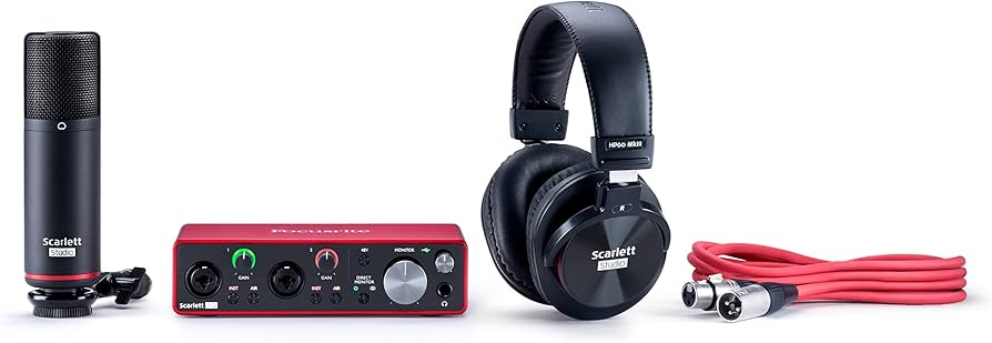 Focusrite Scarlett 2i2 Studio 3rd Gen 2-in, 2-out USB Audio