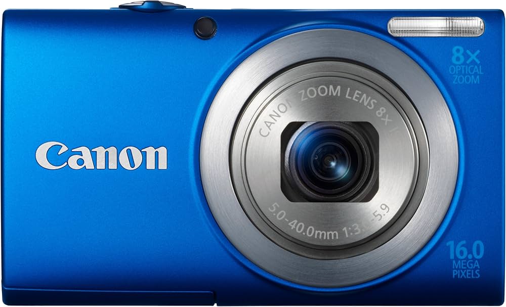 Amazon | Canon デジタルカメラ PowerShot A4000IS ブルー 1600万画素