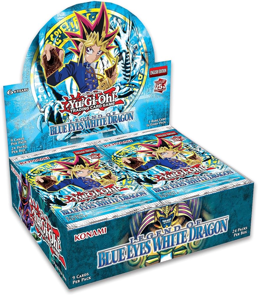 Amazon.com: Yu-Gi-Oh! TCG: Blue Eyes White Dragon Booster Box