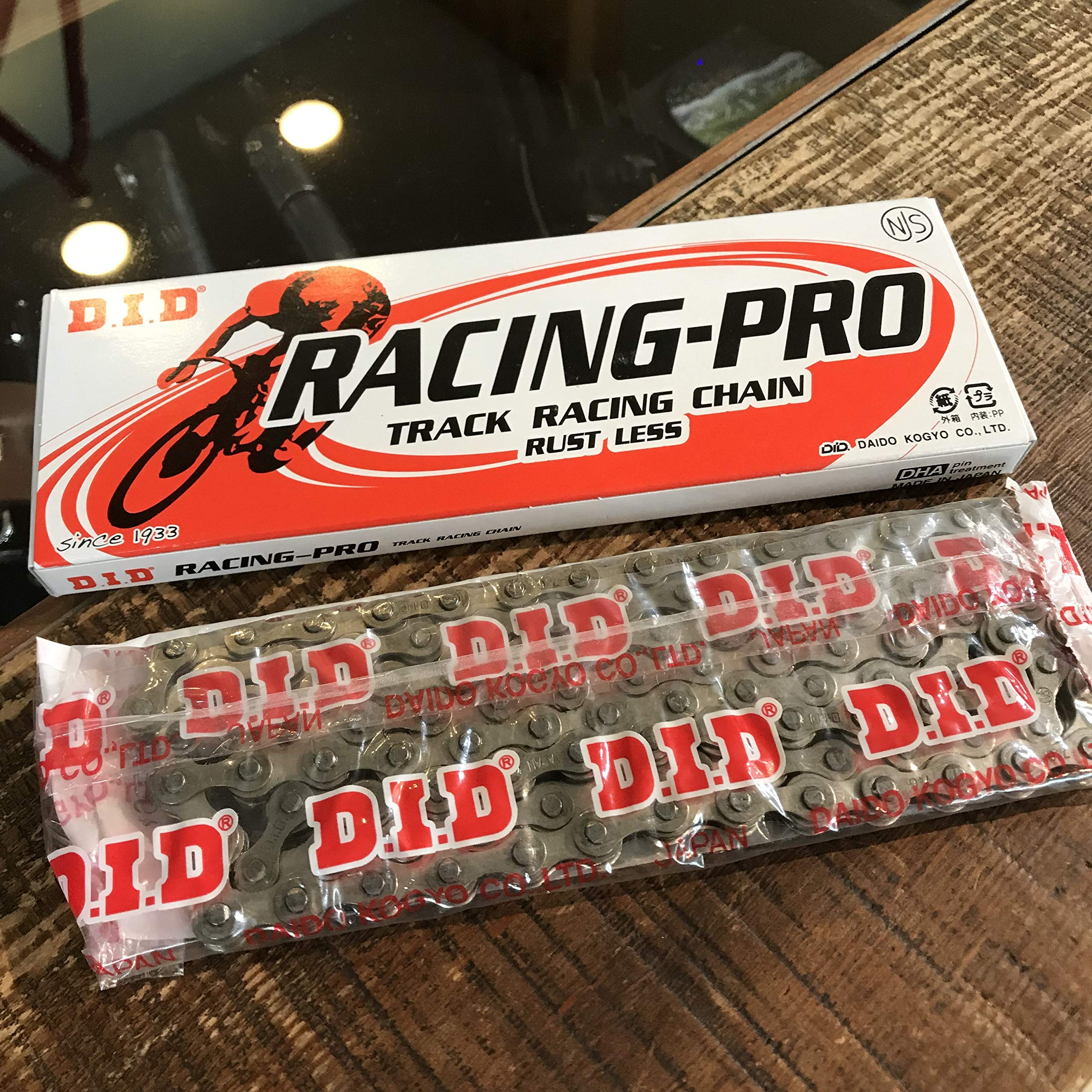 DID RACING-PRO レーシングチェーンNJS 競輪二つセット新品