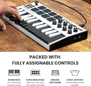 Amazon.com: Akai Professional MPK Mini MK3 25 Key USB MIDI
