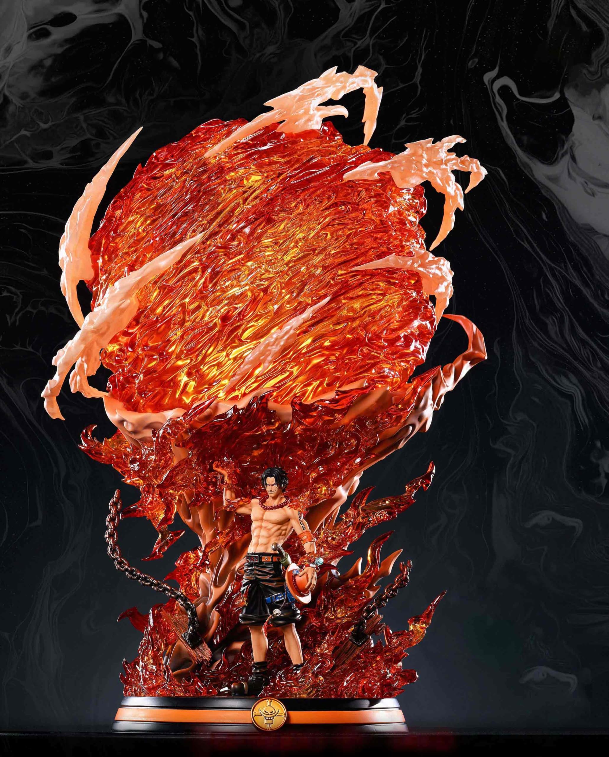 Amazon.co.jp: ポートガス・D・エース フィギュア 1/6スケール 塗装