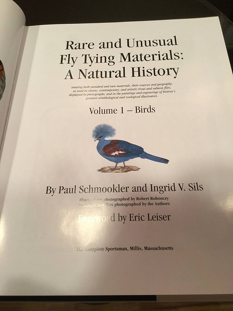 Rare and unusual fly tying materials: A natural history treating