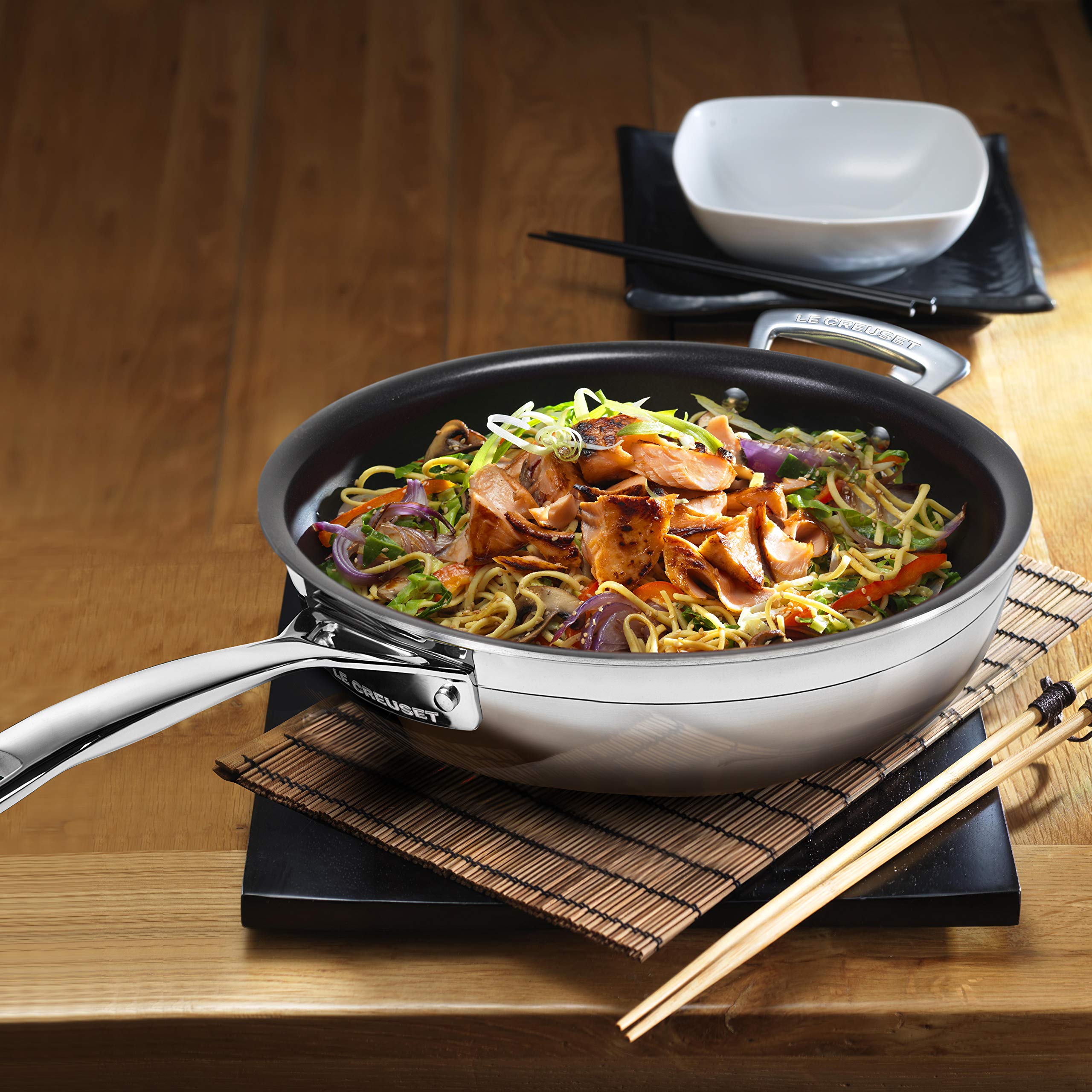 Amazon | LE CREUSET トリプライ ステンレススチール ノンスティック