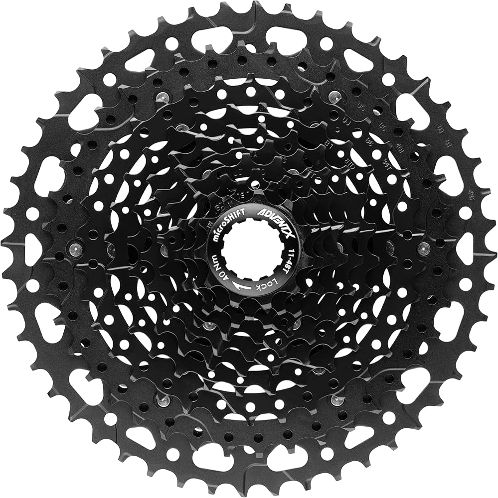 Amazon.com : Microshift Advent X CS-G104 Alloy Spider Cassette 10