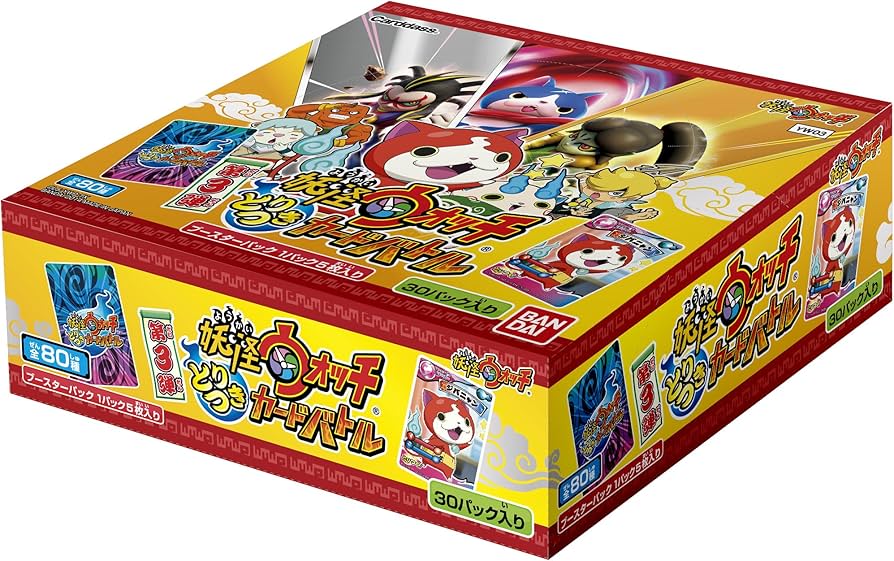 Amazon.co.jp: 妖怪ウォッチ とりつきカードバトル 第3弾 ブースター