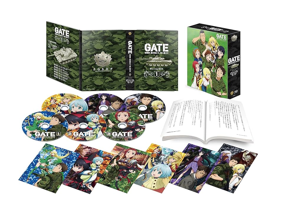 m*o様 gate 自衛隊彼の地にて斯く戦えり DVD 全巻 1-12 セル版 【公式