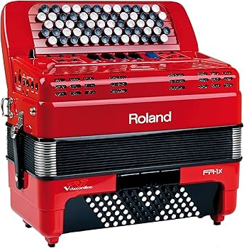 Amazon | Roland ローランド アコーディオン FR-1XB RD レッド