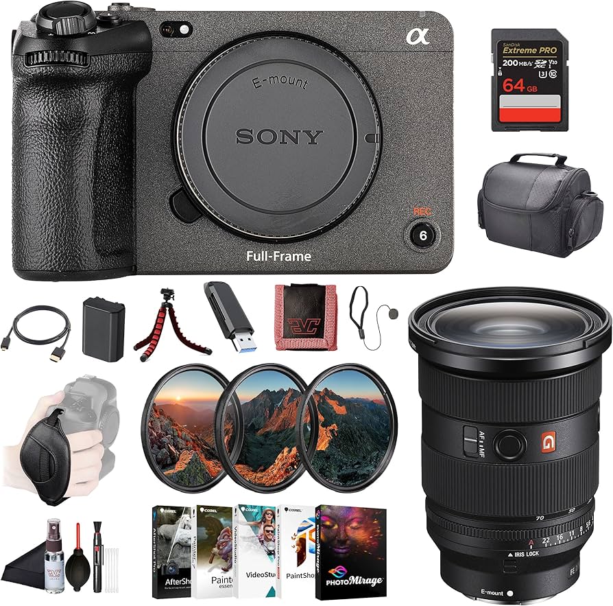 Amazon.com : Sony FX3 Full-Frame Cinema Camera ILME-FX3, Sony FE