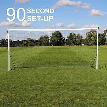 Amazon | QuickPlay Kickster アカデミーサッカーゴールレンジ