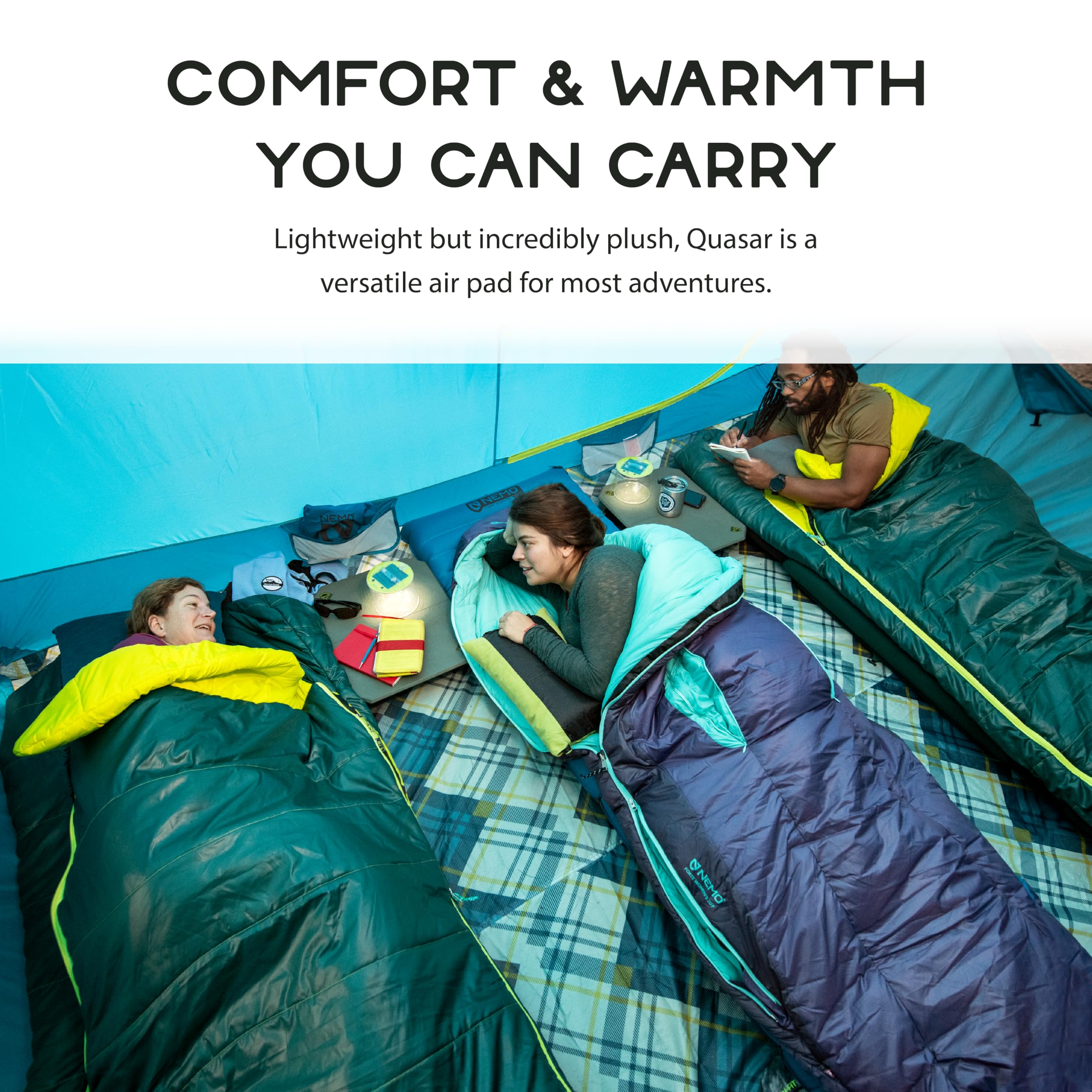 Amazon.com : Nemo Equipment Quasar 3D Lightweight Sleeping Pad