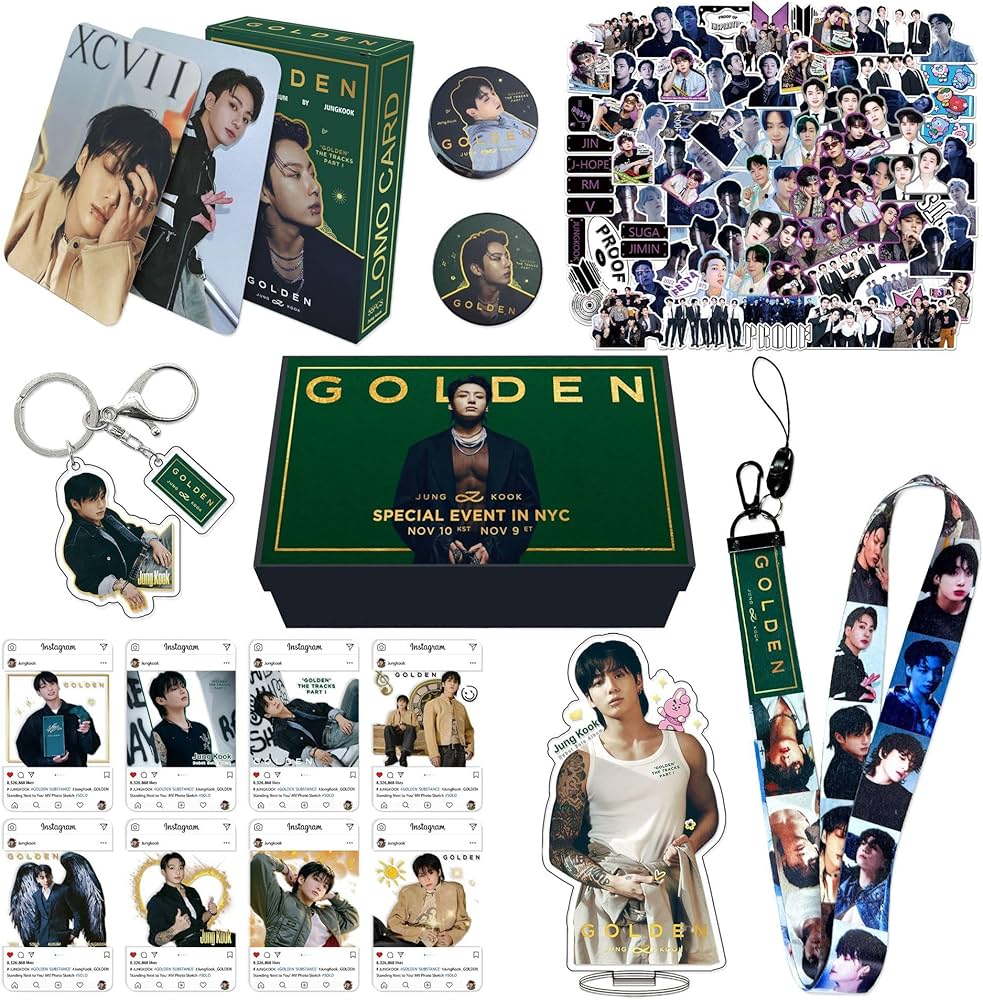 BTS JUNGKOOK Tian Junguo Peripherie-Lanyard-Aufkleber, Geschenk