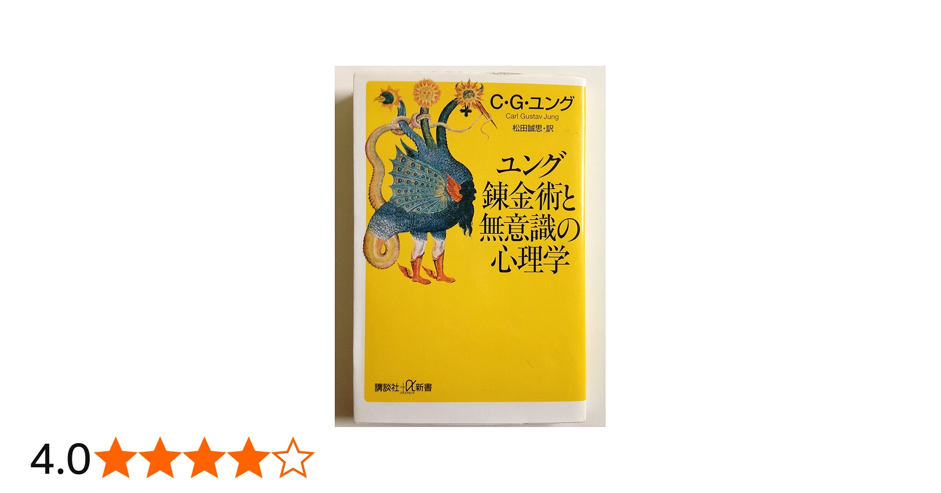 ユング錬金術と無意識の心理学 (講談社+α新書 19-2A) | カール