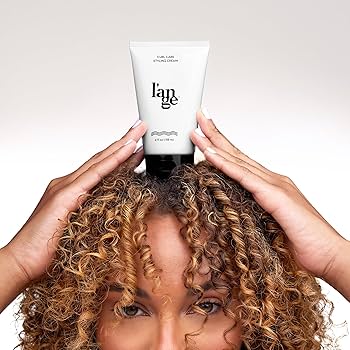Amazon.com: L'ANGE Hair Styling Cream for Curly Hair, Defines and