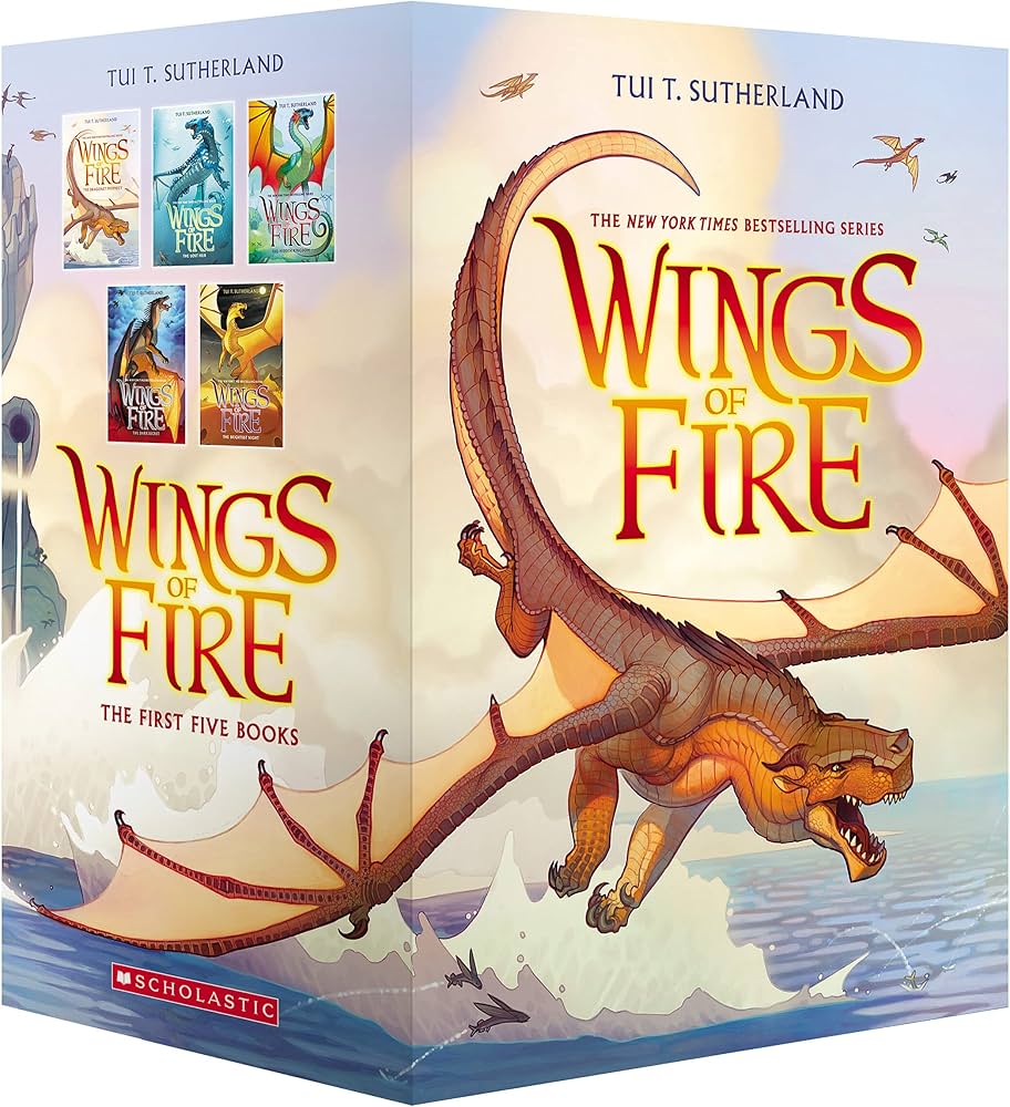 Wings of Fire Boxset, Books 1-5: Sutherland, Tui T.: 9780545855723