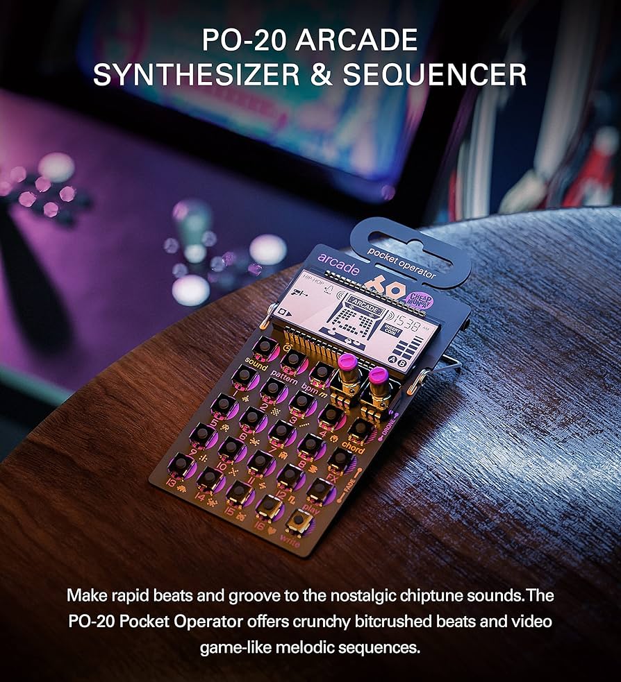 Amazon.com: teenage engineering Pocket Operator PO-20 Arcade