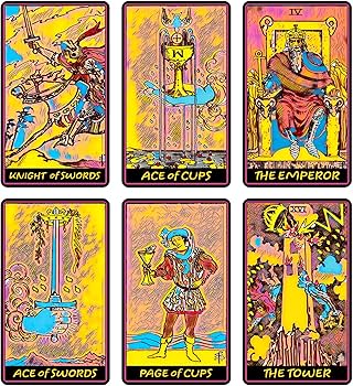 Amazon.com: Jrskvaro The Pop-Art Tarot Cards for Beginners, Tarot