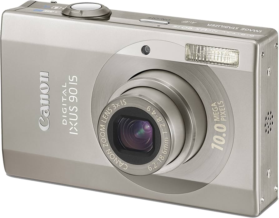 Canon Digital IXUS 90 IS Digitalkamera (10 Megapixel, 3-fach opt