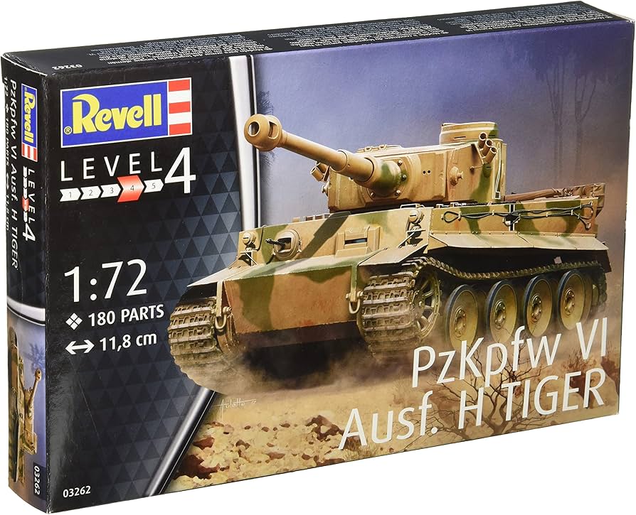 Amazon | ドイツレベル 1/72 ドイツ軍 6号戦車 タイガー1 プラモデル