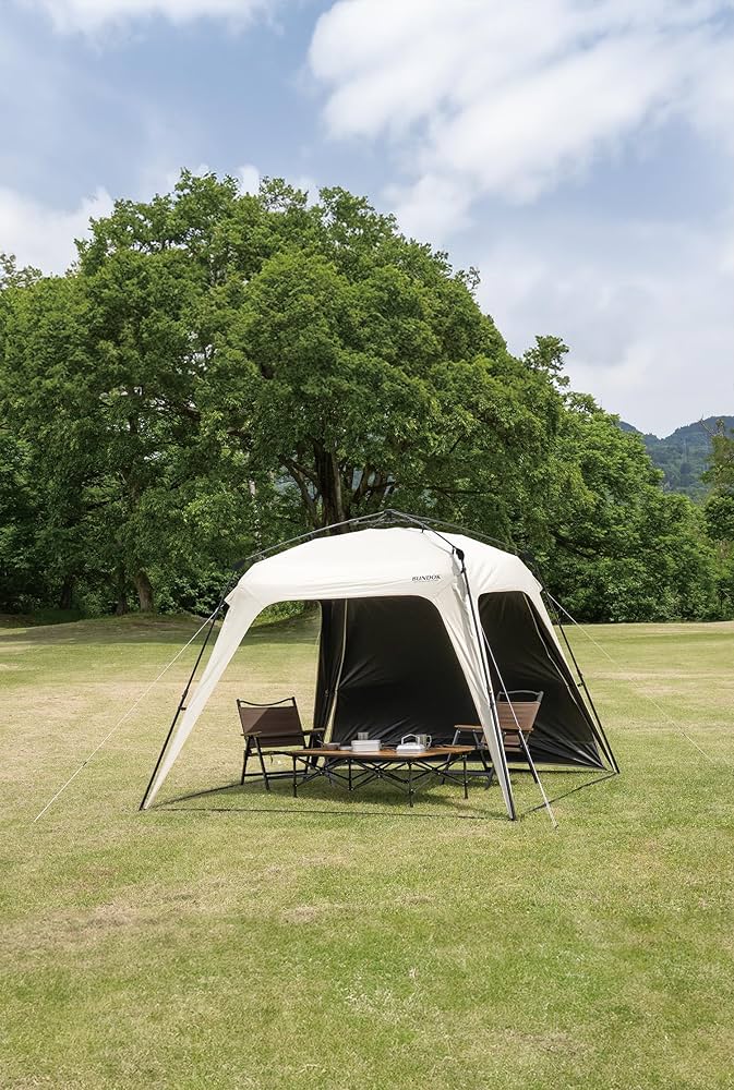 Amazon | BUNDOK(バンドック) クイック タープ 250 ブラック