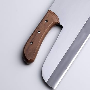 Amazon | 安来白紙鋼 麺切包丁 江戸普及型 磨き 330mm 木柄 (そば切り
