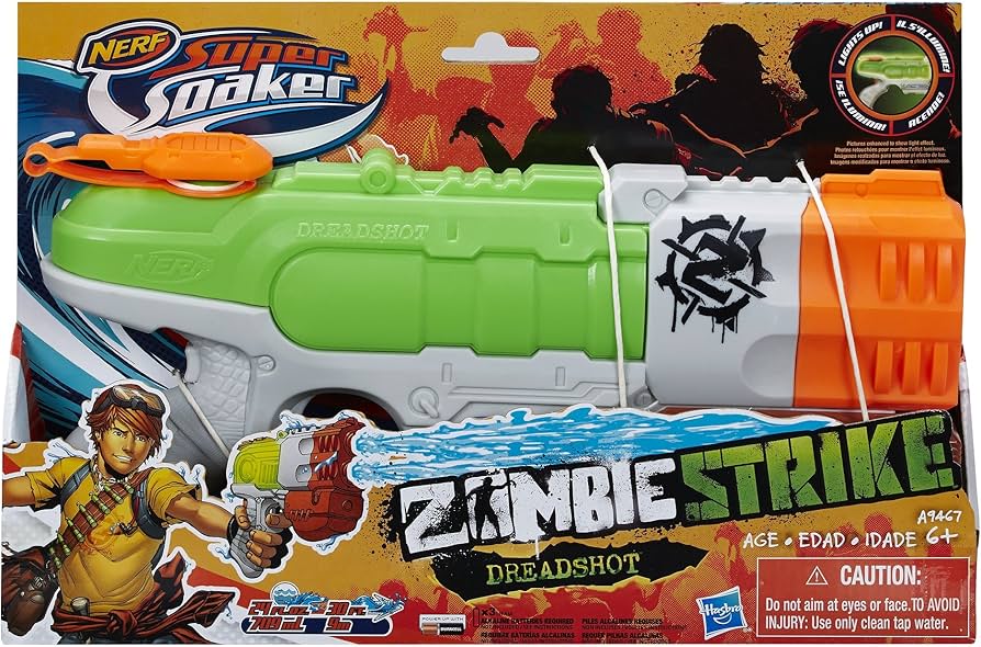 Amazon.com: Nerf Super Soaker Zombie Strike Dreadshot Blaster