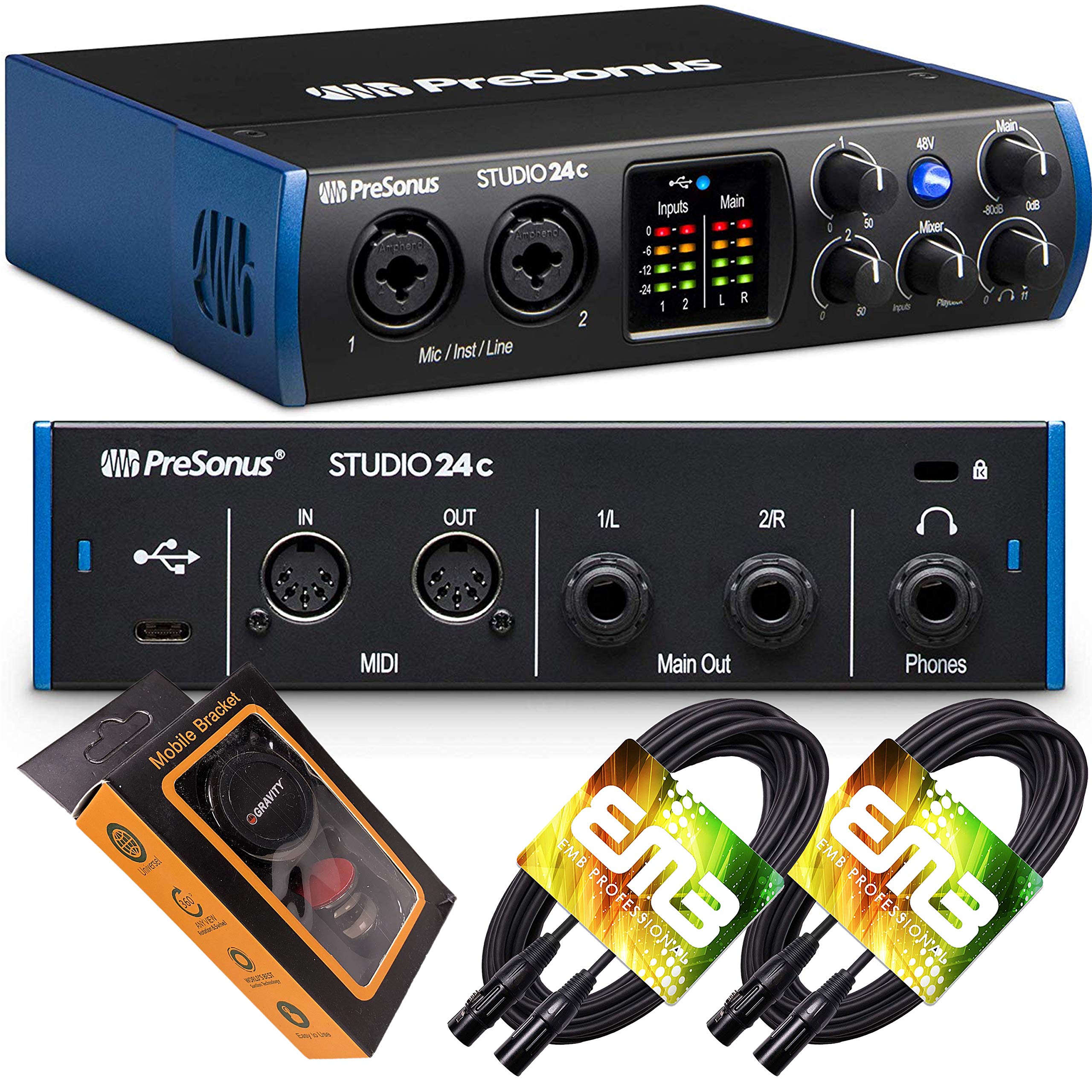 Amazon.co.jp: PreSonus Studio 24c USB-C オーディオインターフェース