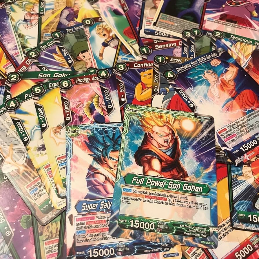 Amazon.com: Toei Animation Dragon Ball Super Trading Card Game: 50