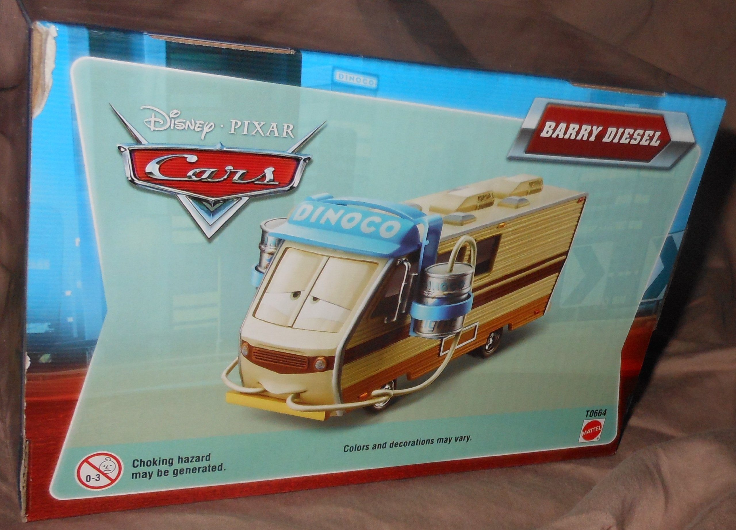 Cars Mattel Barry Diesel カーズ マテル バリーディーゼル Disney