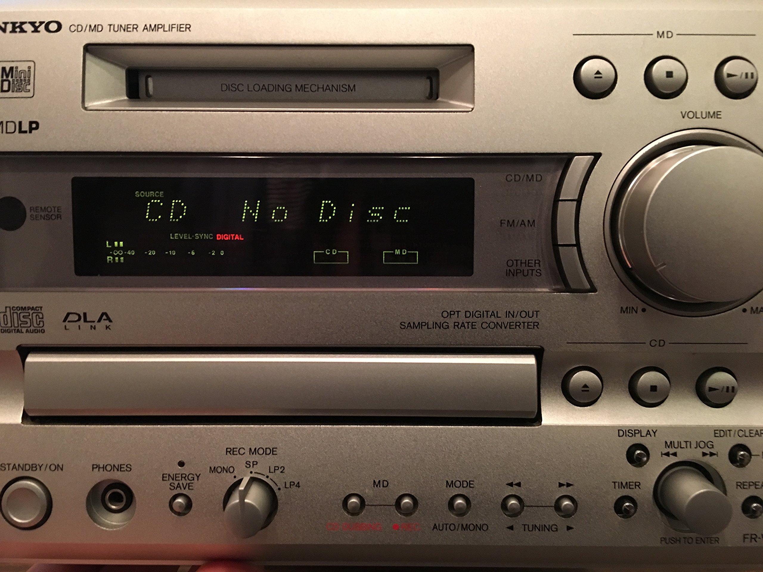 Amazon | ONKYO オンキヨー（オンキョー） FR-V77 CD/MDチューナー