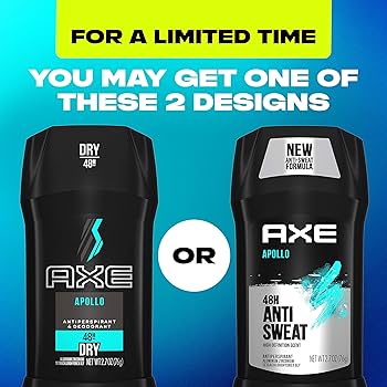 Amazon | AXE APOLLO アックス制汗剤 & デオドラント 76g 並行輸入品