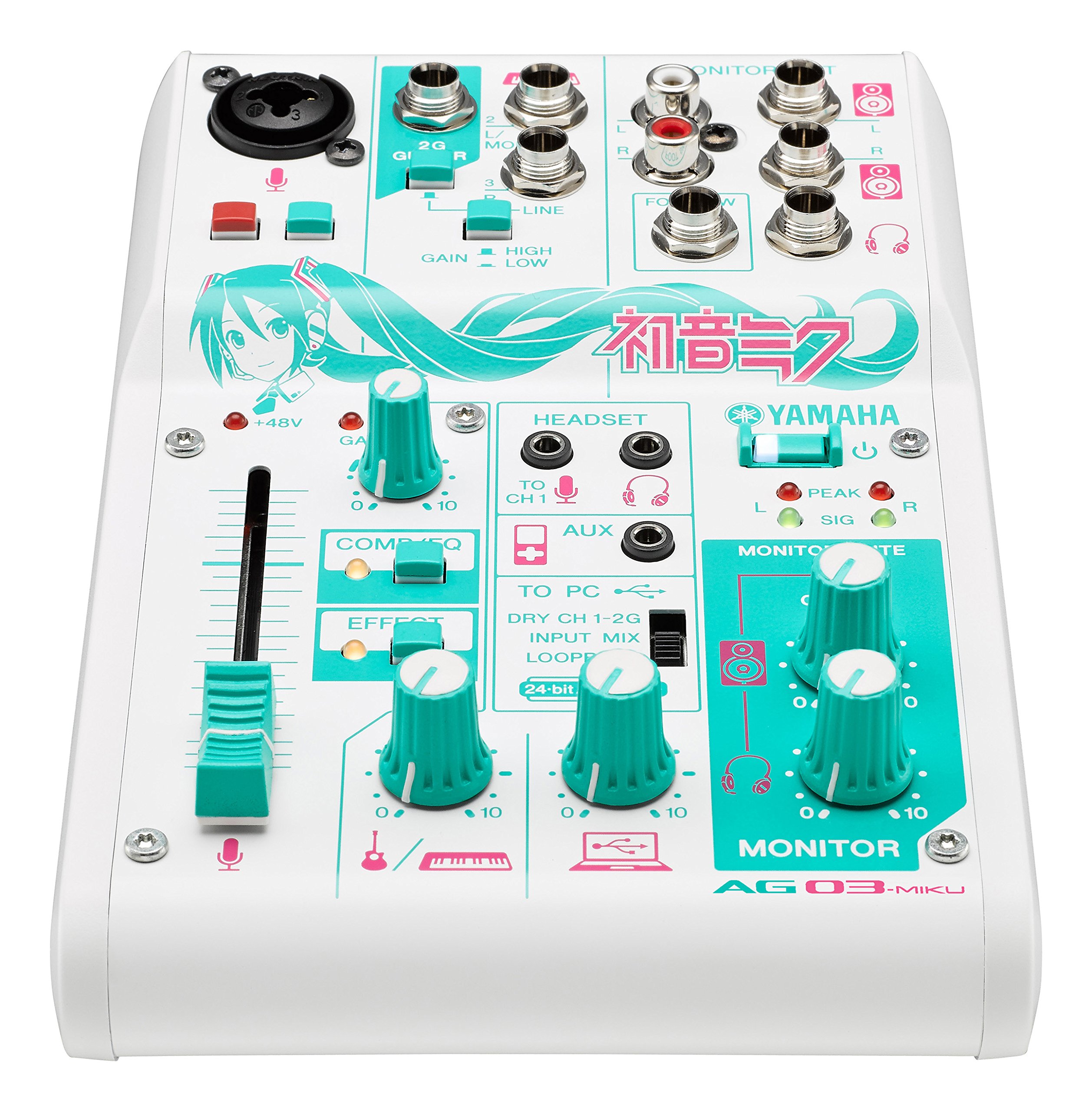 Amazon.co.jp: Yamaha, AG03 - MIKU, Webcasting Mixer, 3 Channel