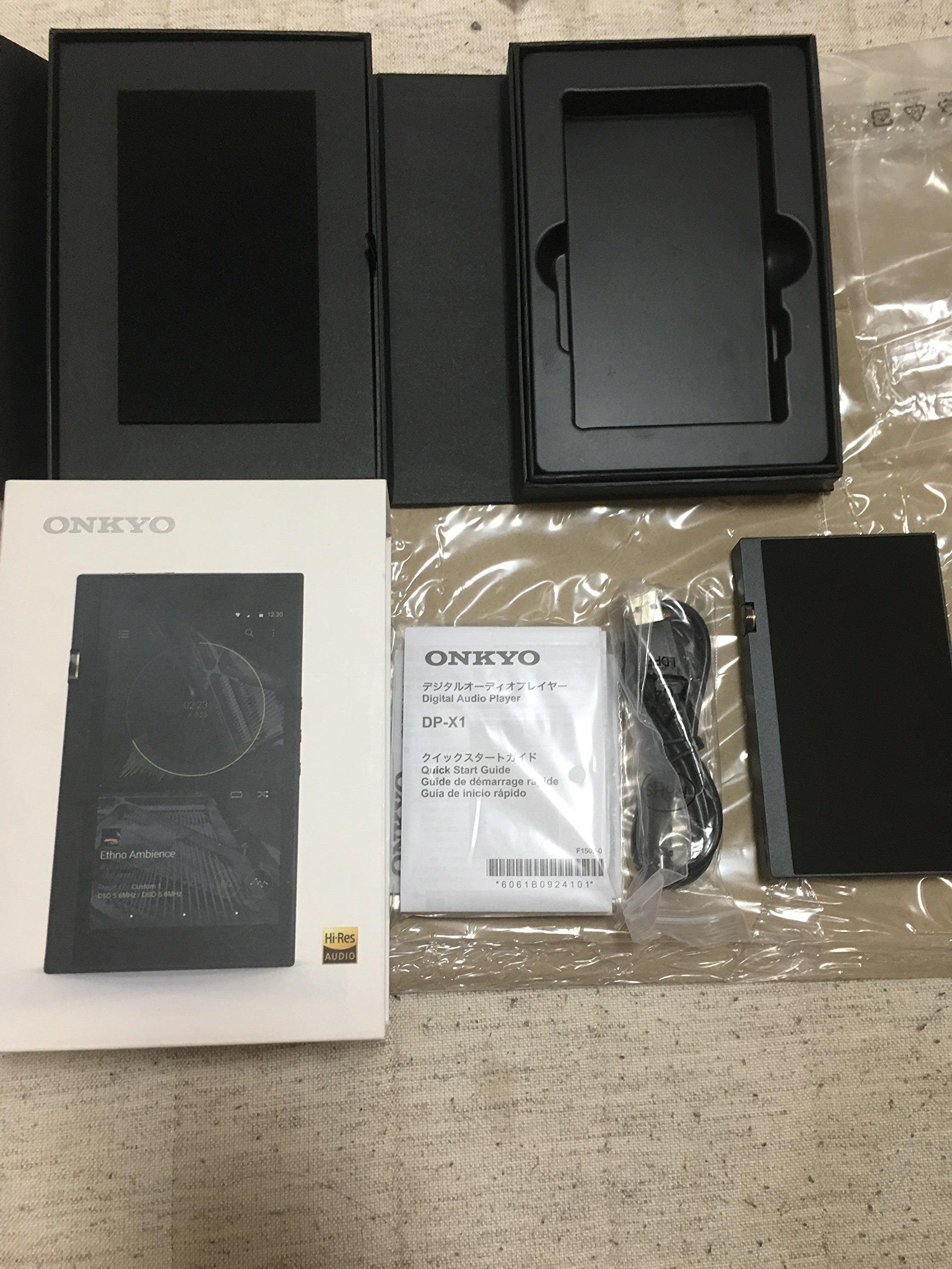 Amazon.co.jp: ONKYO デジタルオーディオプレーヤー ブラック DP-X1(B