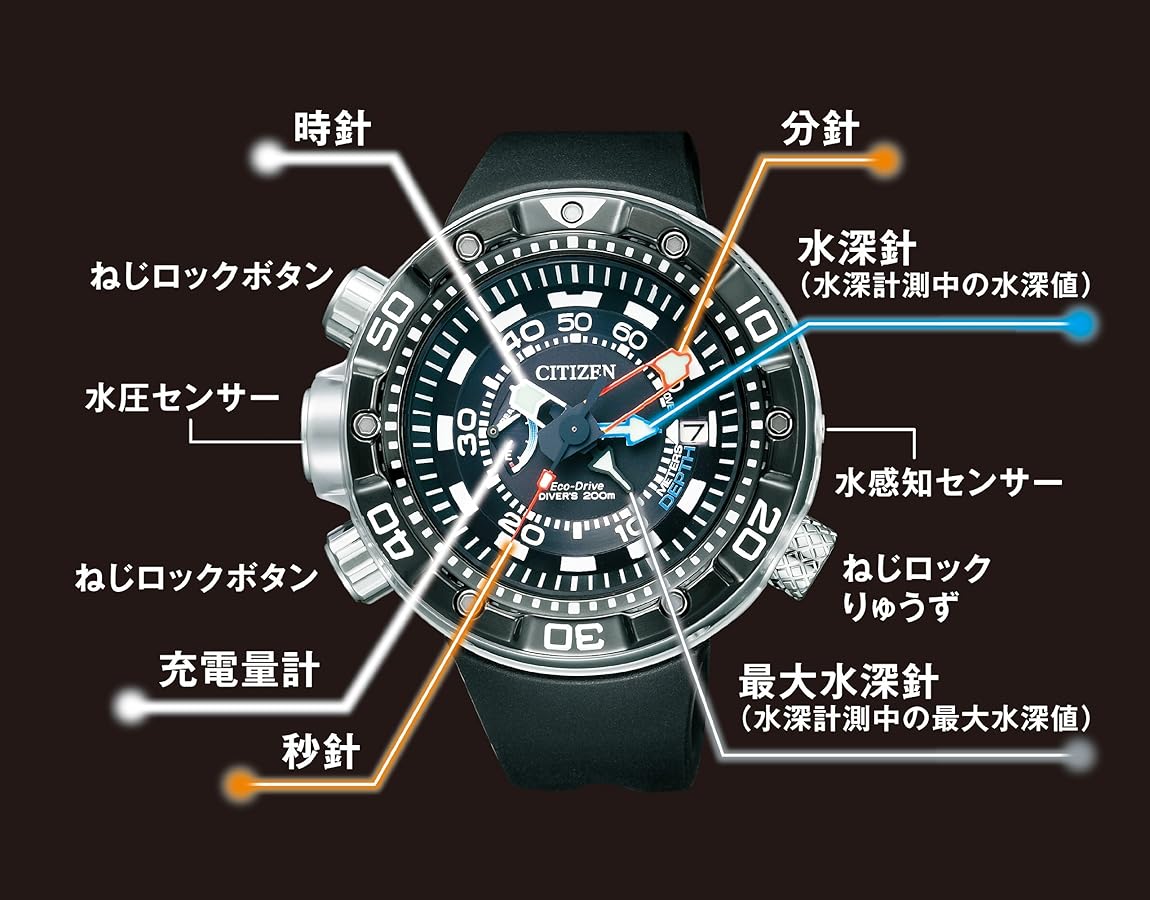 Amazon.co.jp: [シチズン]CITIZEN 腕時計 PROMASTER プロマスター