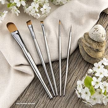 Amazon.com: Royal & Langnickel Zen 5pc Standard Handle Brush Set