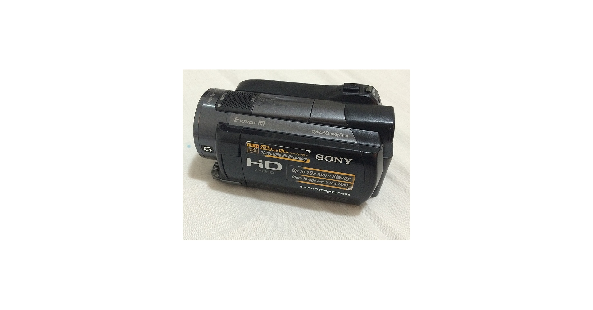Amazon.com : Sony HDR-XR520V 240GB HDD High Definition Camcorder w