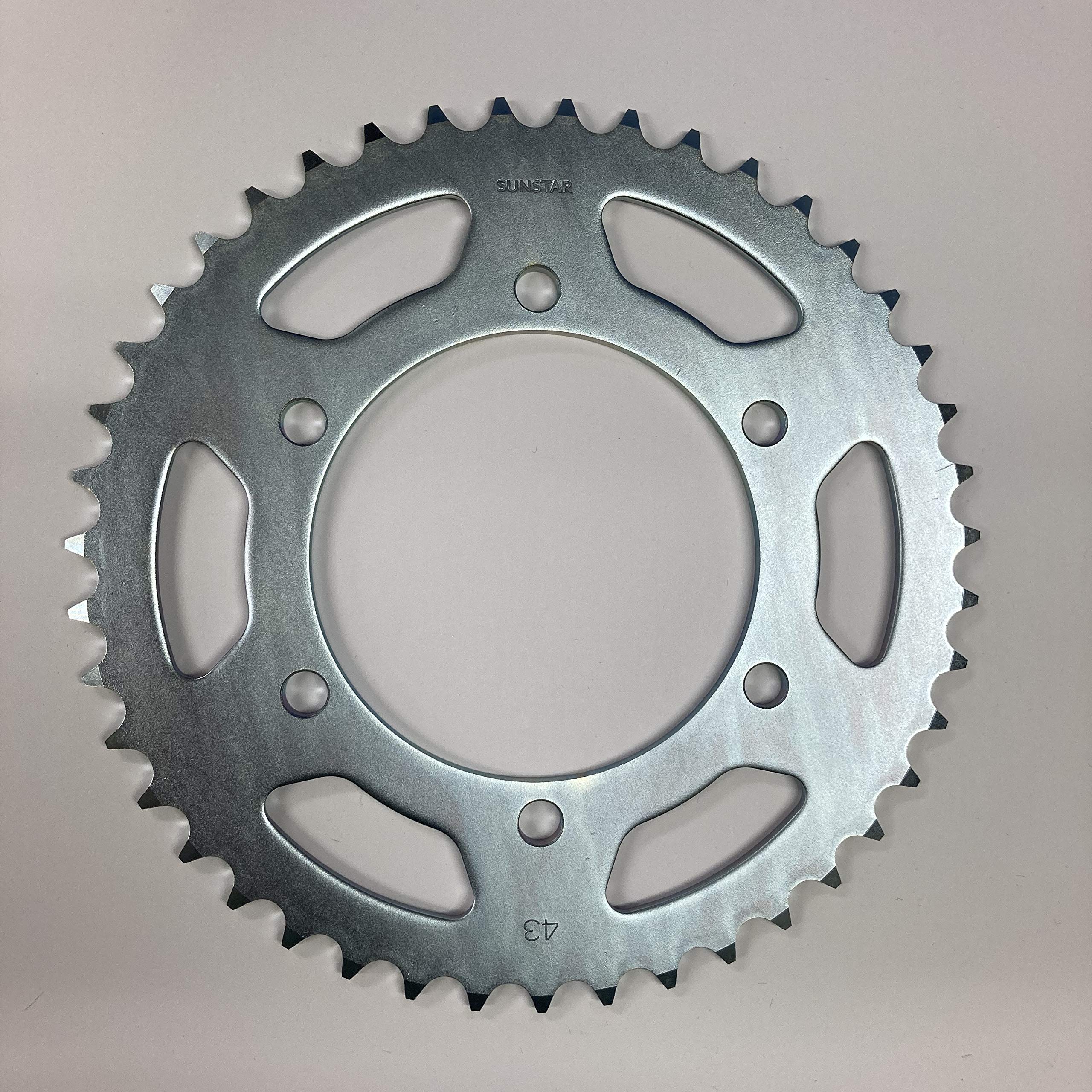 Amazon | サンスター(SUNSTAR) リアスプロケット スチール 520-43T