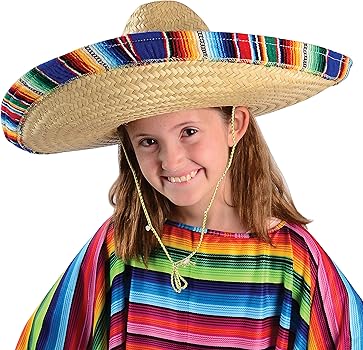 Amazon.co.jp: メキシカン ソンブレロ 帽子 大人用 セラペトリム 幅21