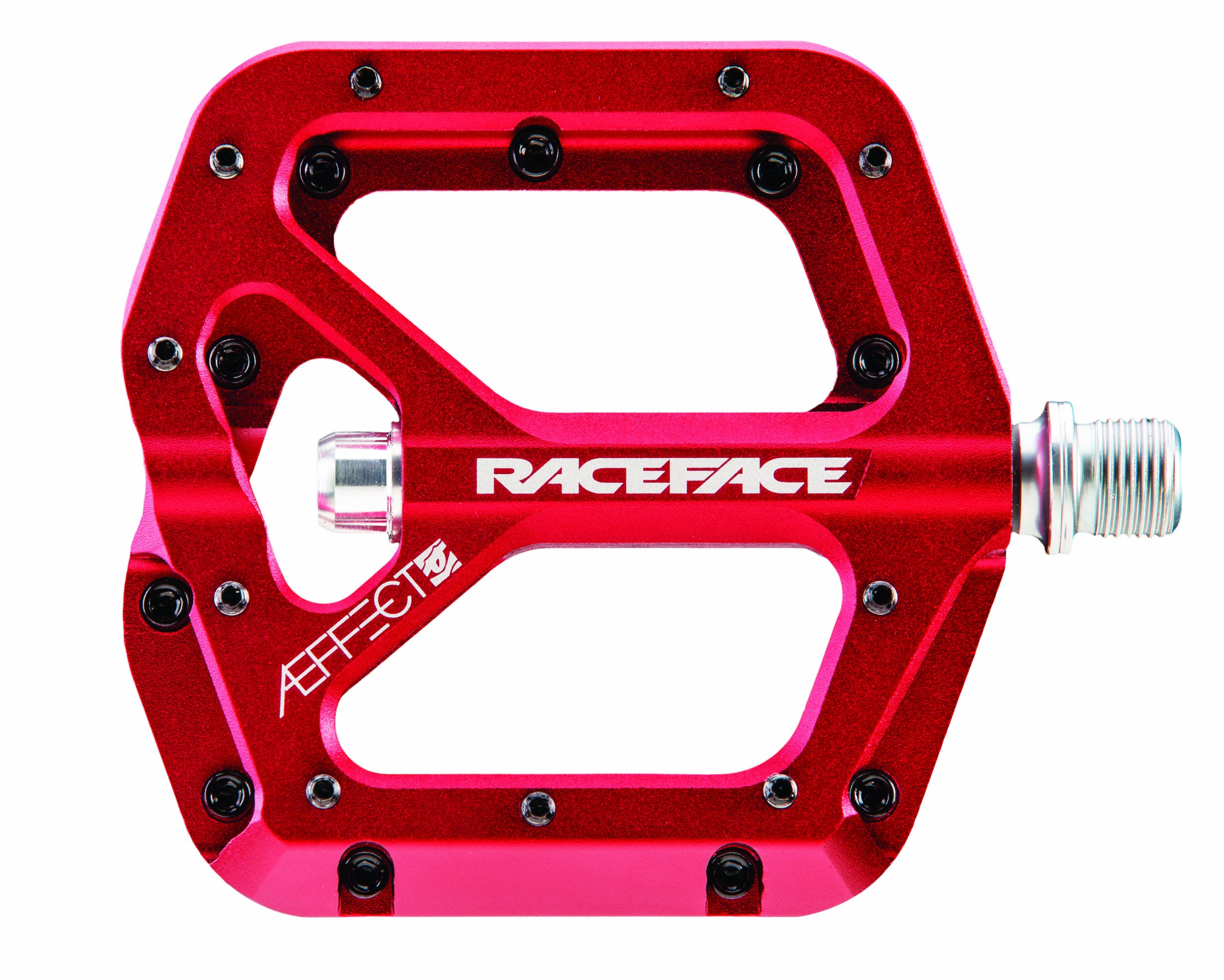 Amazon | RACE FACE(レースフェイス) AEFFECTペダル レッド PD13AERED