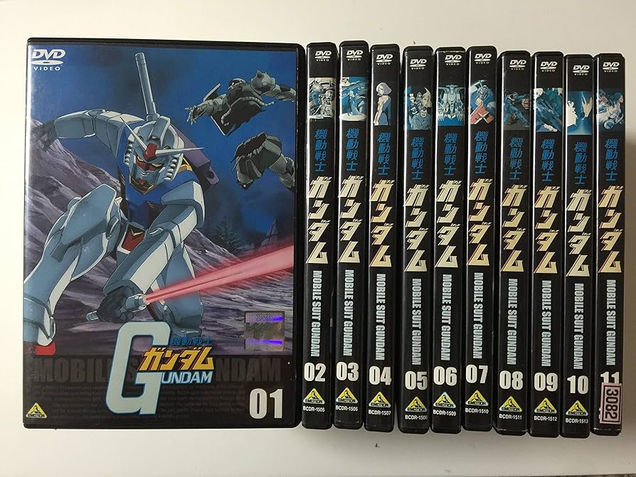 Amazon.co.jp: 機動戦士 ガンダム 全11巻セット [レンタル落ち