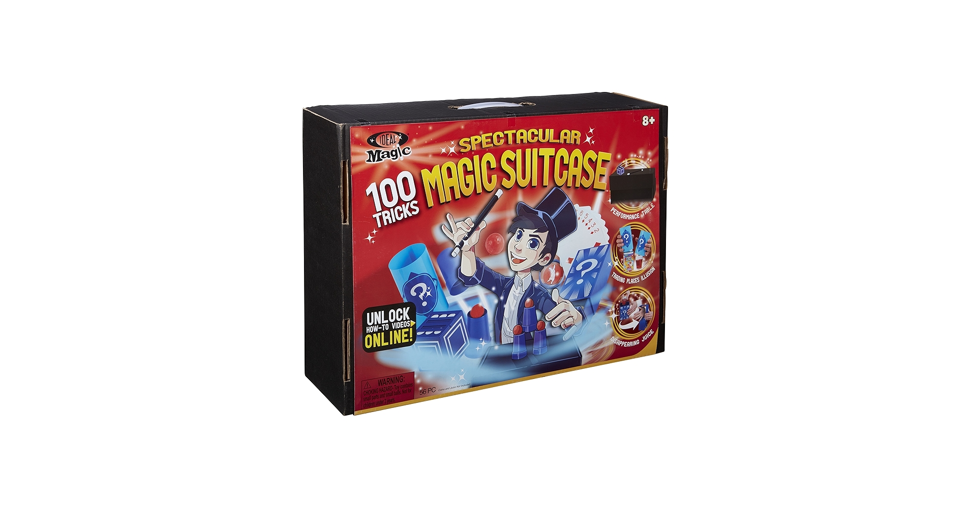 Amazon.com: Ideal Magic Spectacular Magic Suitcase With 100 Tricks