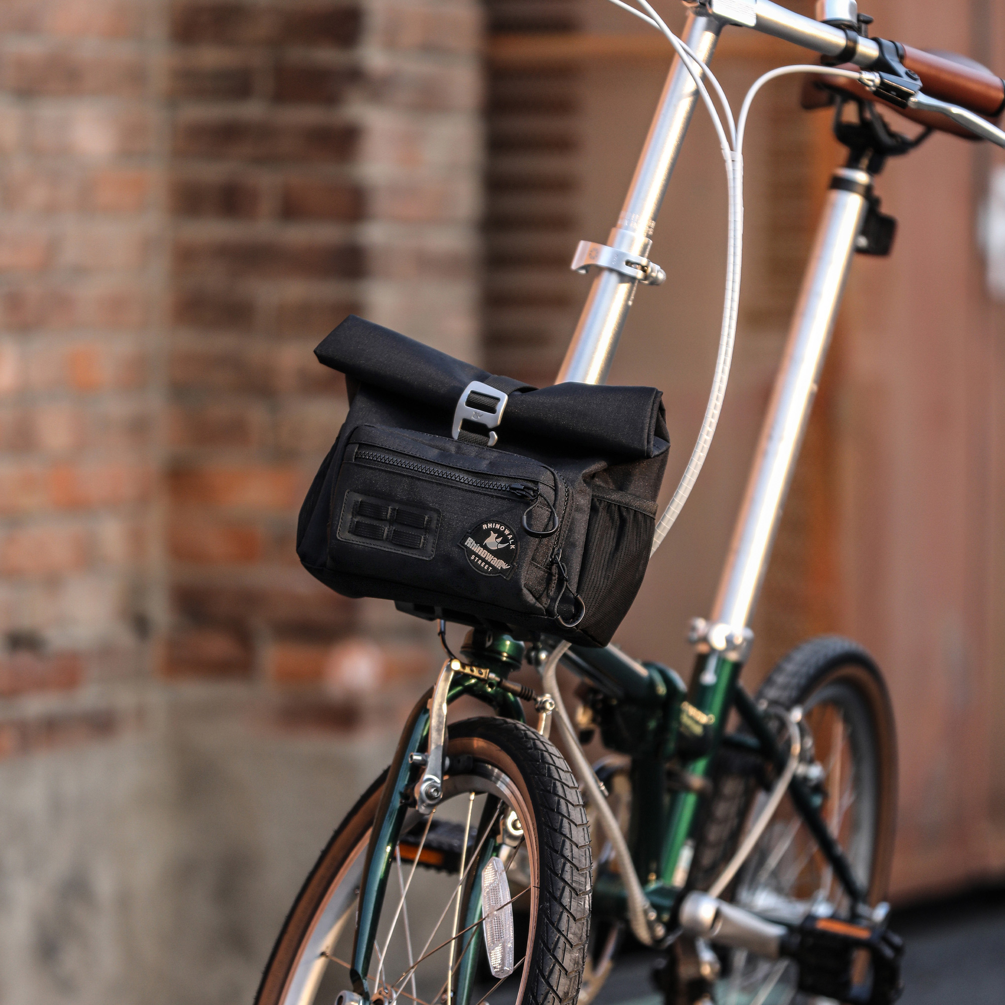 Amazon.co.jp: Rhinowalk ブロンプトンの折りたたみ自転車(Brompton)用