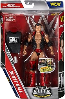 WWE Scott Hall Elite Collection Action Figure, Figures - Amazon Canada
