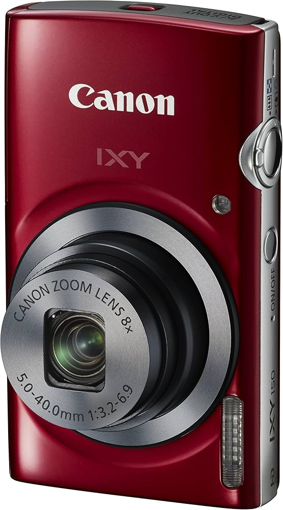 Amazon.co.jp: Canon デジタルカメラ IXY150 レッド 光学8倍ズーム