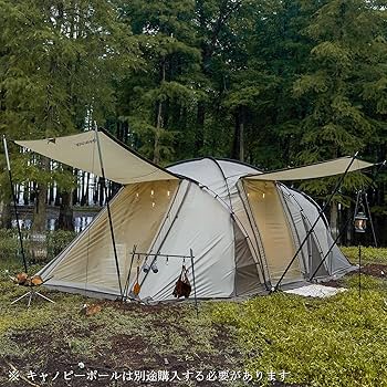 Amazon.co.jp: Naturehike公式ショップ トンネルテント 2ルームテント
